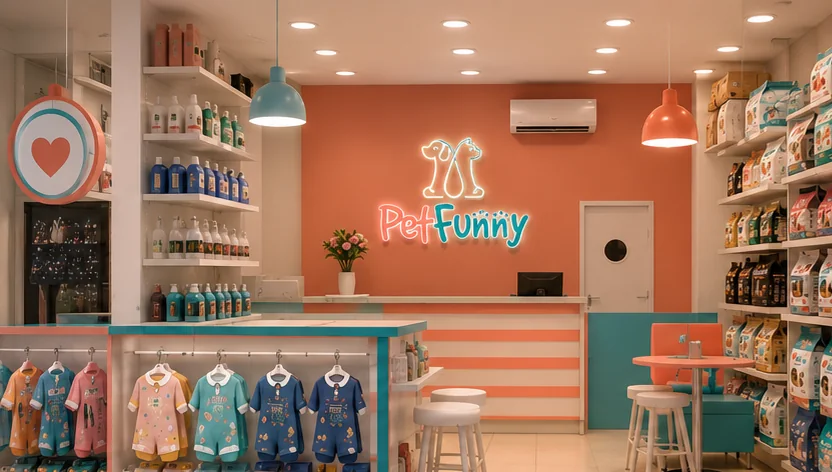 Recepção e produtos PetFunny